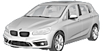 BMW F45 C2189 Fault Code